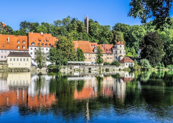 Lechgarten - Der Biergarten in Landsberg.